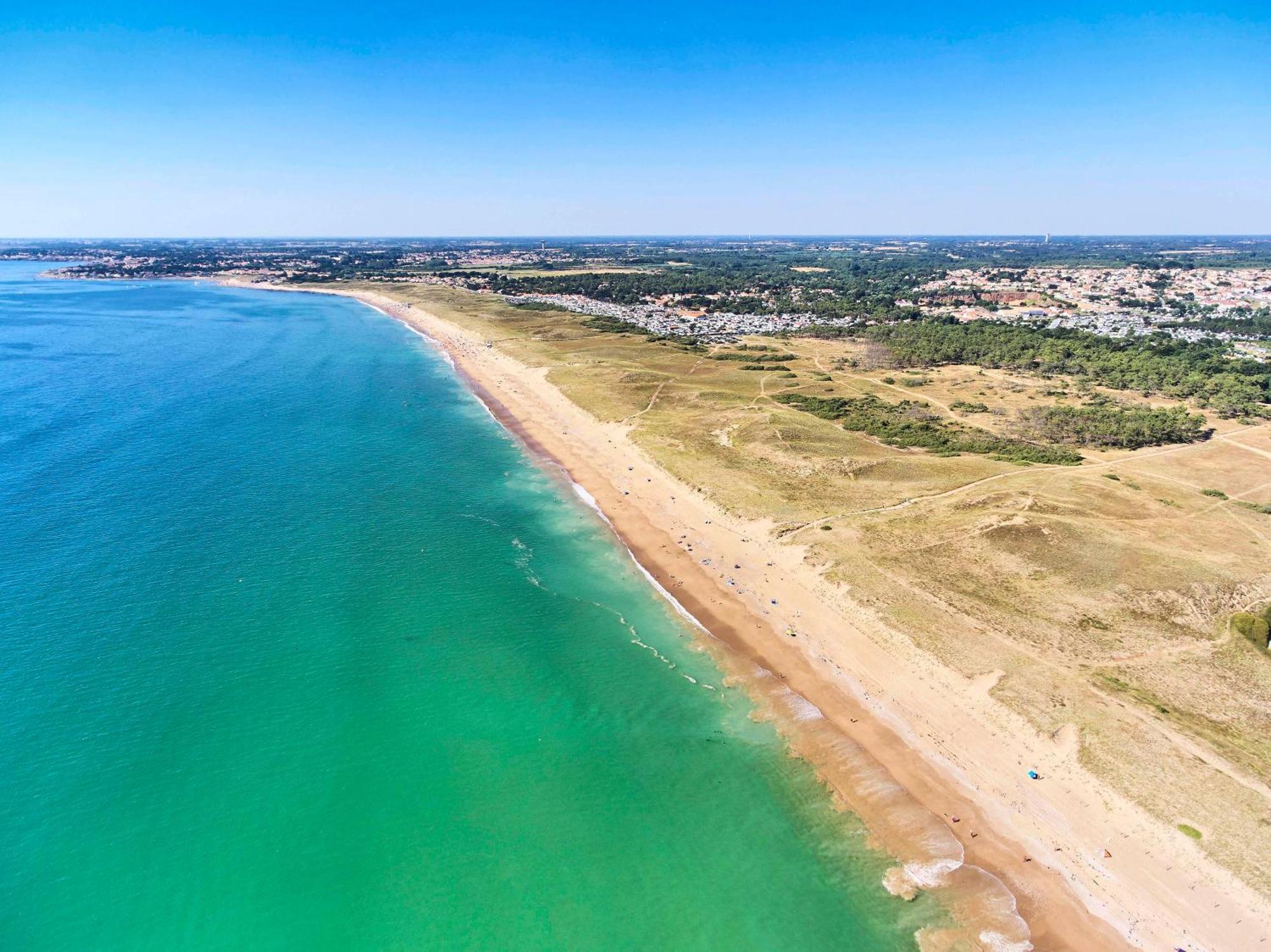Appart Breti Plage 3 - Duplex Avec Parking Brétignolles-sur-Mer Eksteriør bilde